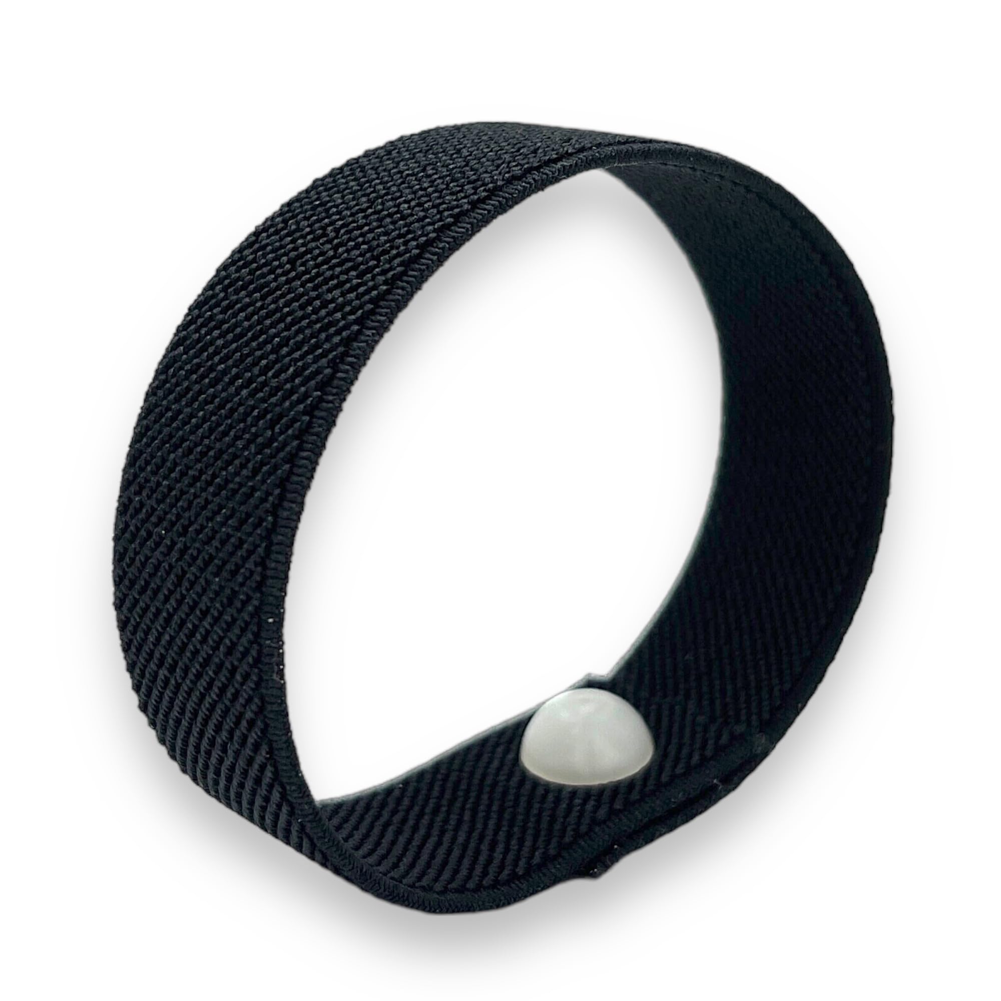 AcuBalance Women's Menopause Support Wristband, Black | Cooling Acupressure Bracelet, Hot Flashes Relief, Sleep & Mood, Stretch Slip-On Comfort
