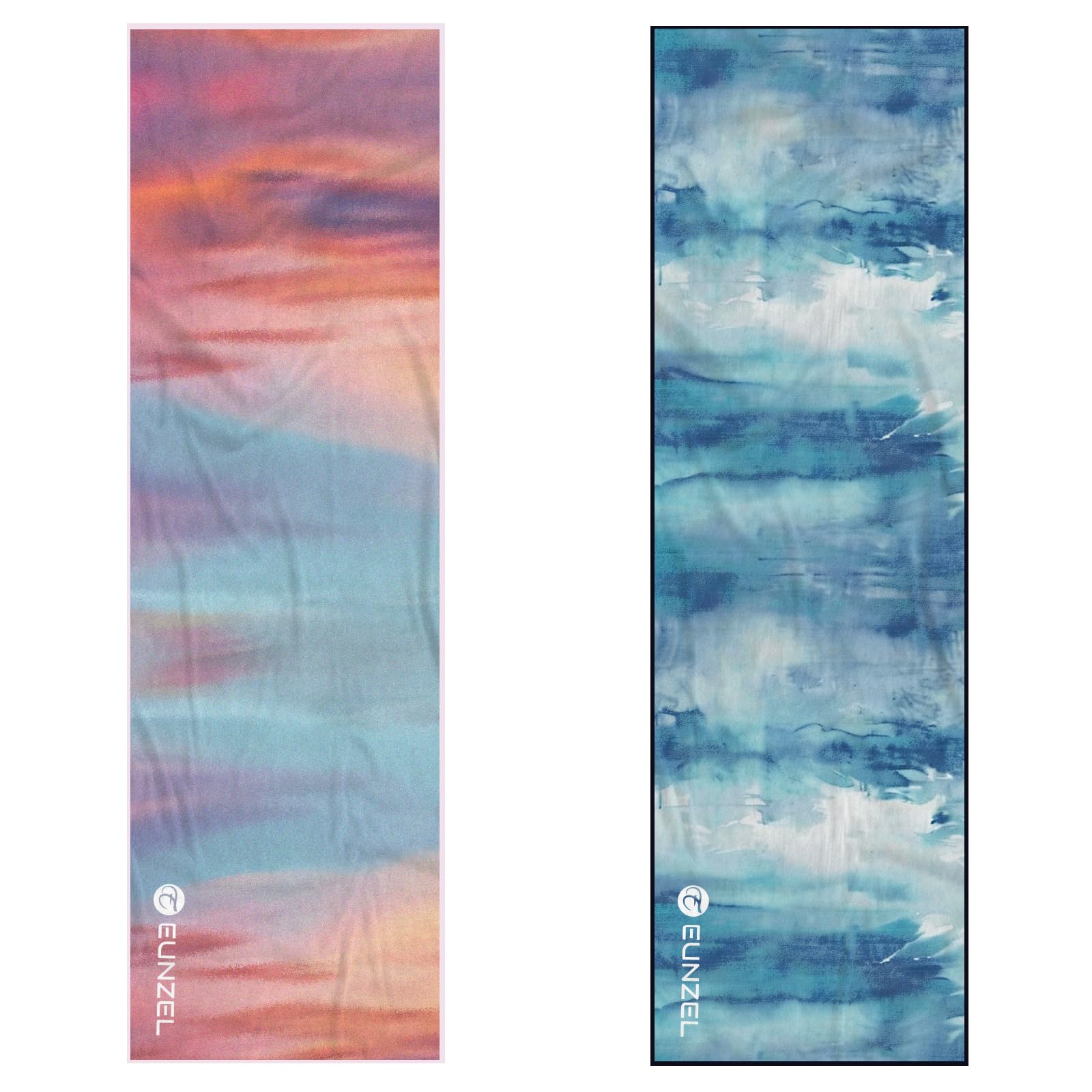 Eunzel Cooling Towel, Ice Towel for Neck, Soft Microfiber Chilly Towel Stay Cool for Sports, Yoga, Running, Gym, Workout, Biking, Camping & Outdoor Activities 40"x12"