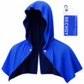 1 Pack Cooling Hoodie Towels for Neck and Face, UPF 50 Sun Protection & Instant Cooling Towels for Hot Weather, Soft Breathable Towel for Work Out, Sport, Gym, Camping & More Activities