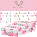 12 Pack Pink Tennis Cooling Towels for Neck and Face 30x9 Inch Tennis Sports Team Gifts Instant Cooling Neck Wraps Ice Towels Bulk for Hot Weather Players Coaches Athletes Camping Yoga