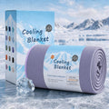 Cooling Blanket Queen Size 90"x90" for Hot Sleepers Summer Blanket