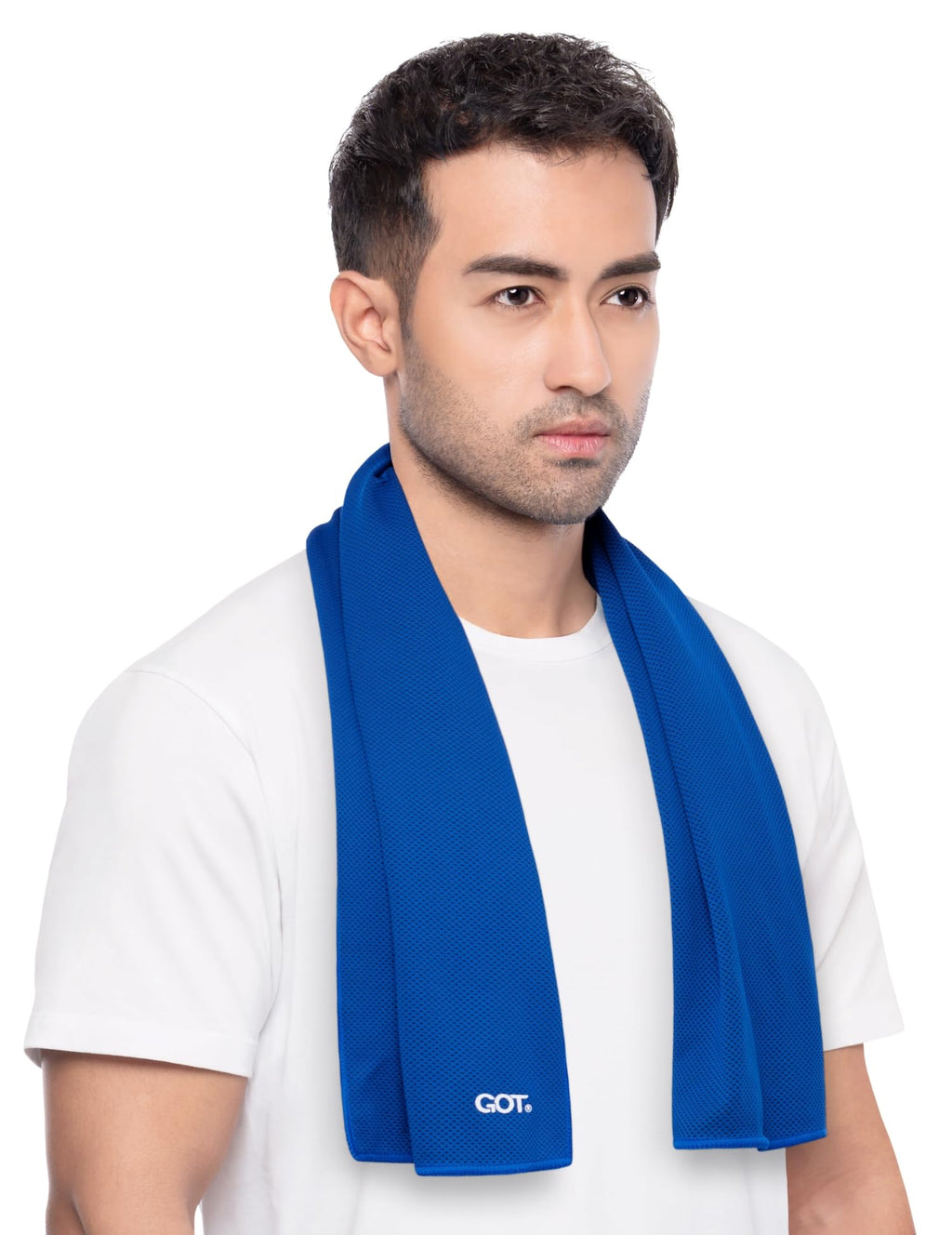 Instant Cooling Towel Neck & Face - Sweat Rag Neck Wraps Gym Workout | 40x12 Inch, Evaporative Cooling, Wet Wring Snap Activation, Lightweight, UPF 40+, Outdoor Adventures