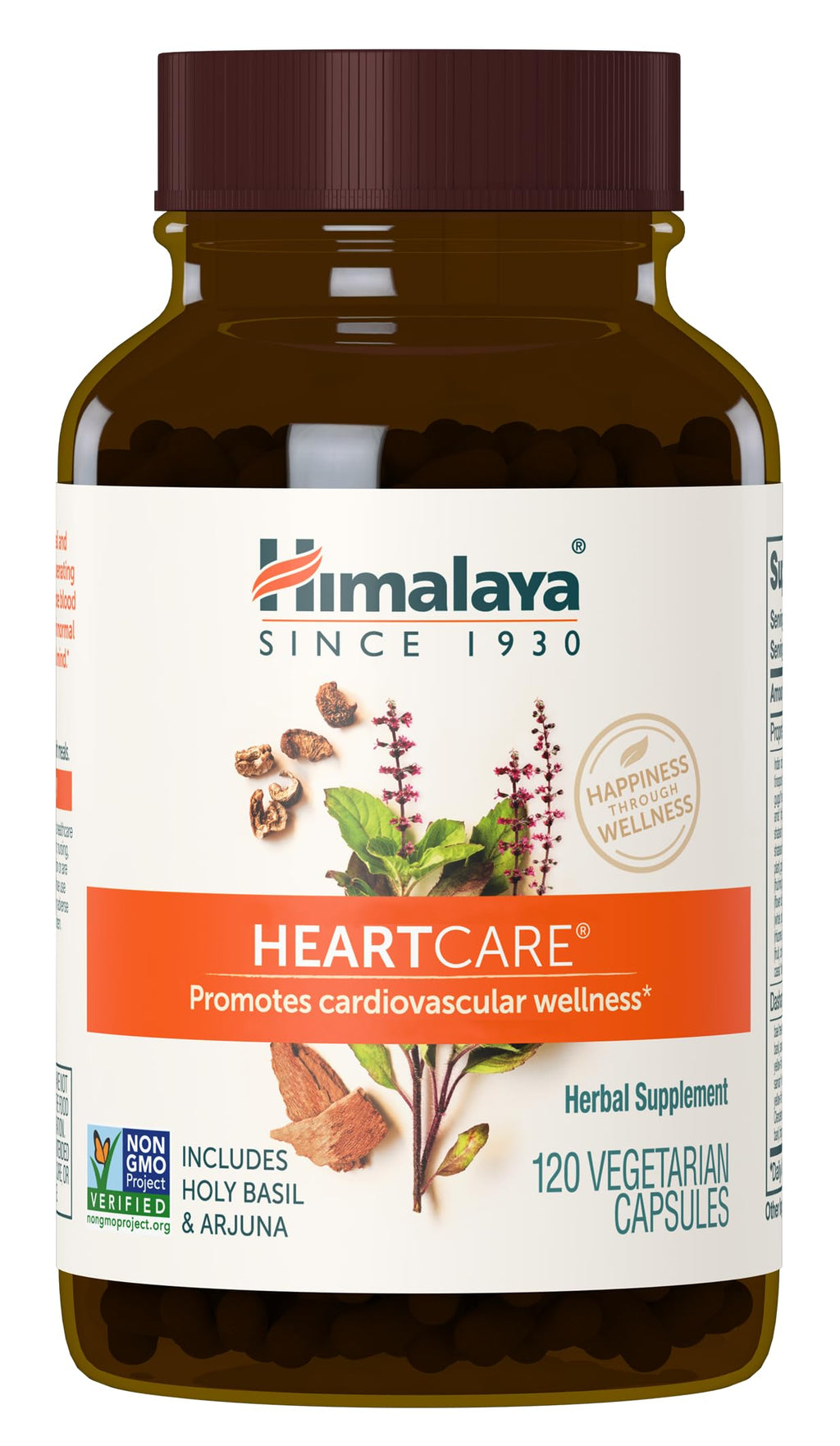 Himalaya HeartCare Cardiovascular Wellness Supplement, 720 mg, 120 Capsules