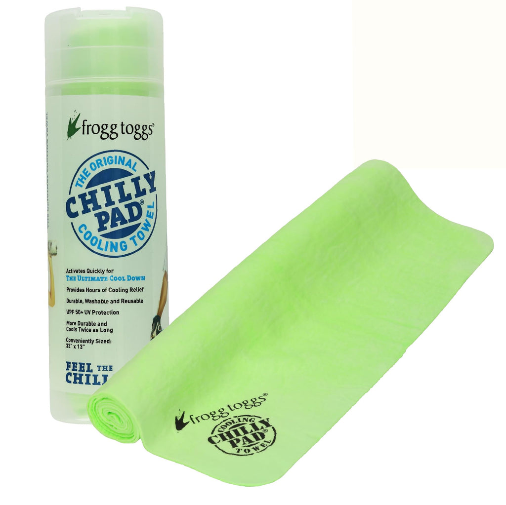 FROGG TOGGS Chilly Pad, Instant Cooling Towel, Long Lasting, Reusable, Sports and Outdoors Neck Towel 33x13
