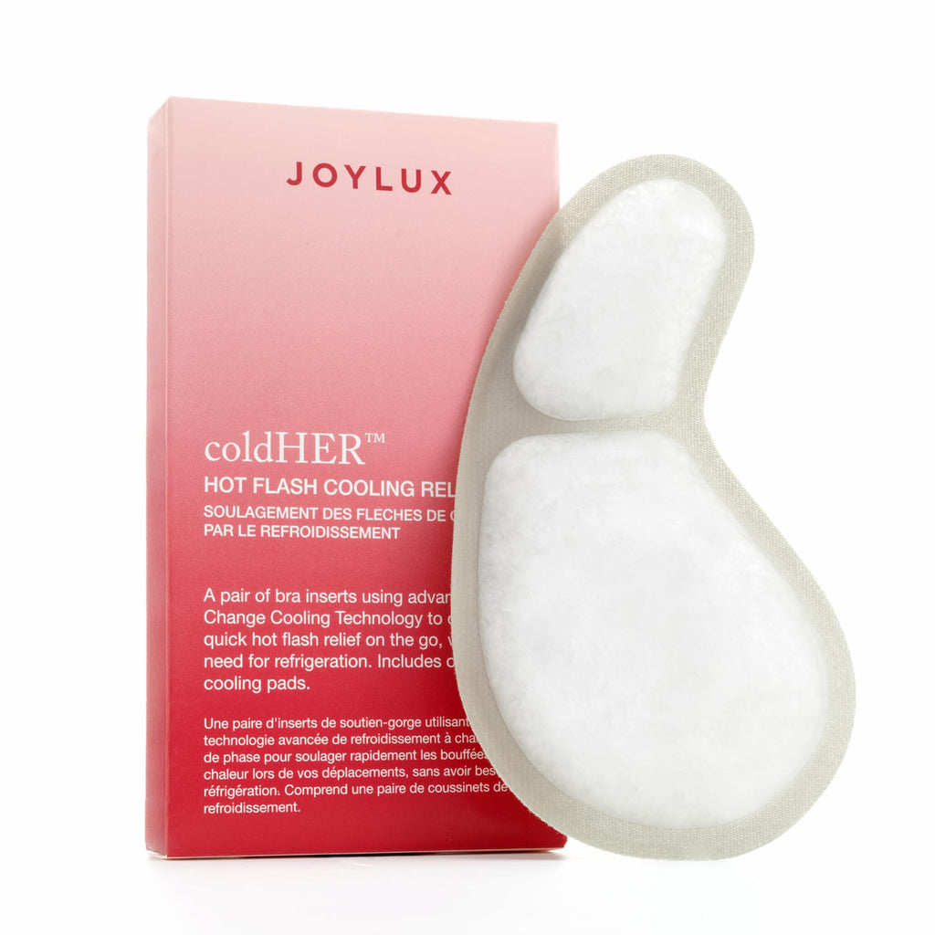 Joylux coldHER Cooling Bra Inserts | for Relief from Hot Moments | Midlife Care