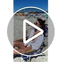 Aecooly Portable Handheld Fan, Powerful Turbo Air Tube Fan | 19000RPM High Speed Aero Pro, 15H Max Cooling Time, 6 Speeds Aluminum Case, Mini Pocket Design, for Travel Beach Outdoor-Blue