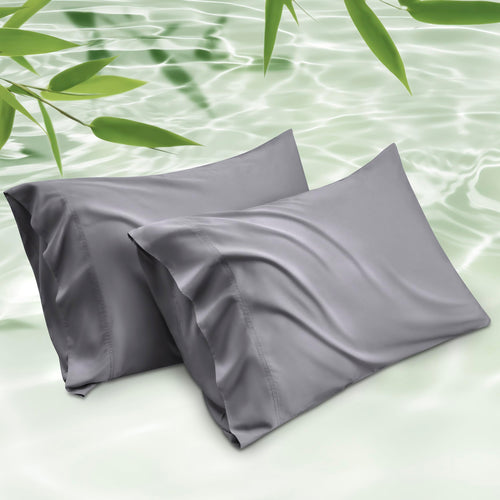 Bedsure PureWoven Pillow Cases Queen Set of 2, Rayon Derived from Bamboo