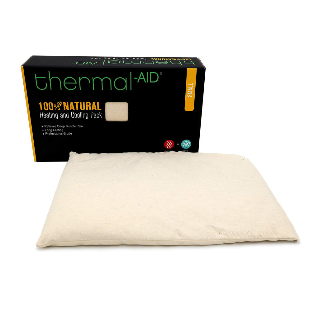 Thermal-Aid - Heating and Cooling Pack, Small - Hot and Cold Pad with Natural Corn Filling for Back, Neck, Head, and Knees - Reusable and Easy to Clean