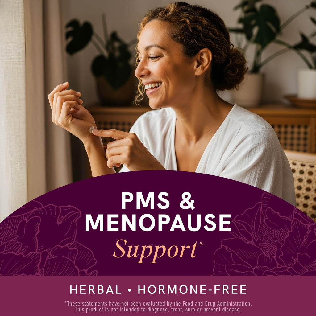 Wild Yam Cream for Hormone Balance, Herbal Menopause & PMS Support, 4 Oz.