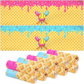 12 Pcs 40"x12" Softball Ice Cream Drip Cooling Towels | Sweat Absorbent Cooling Towels for Coach & Team Gifts, Youth Sports, Gym, Beach, Pool & Hot Weather Party Favors