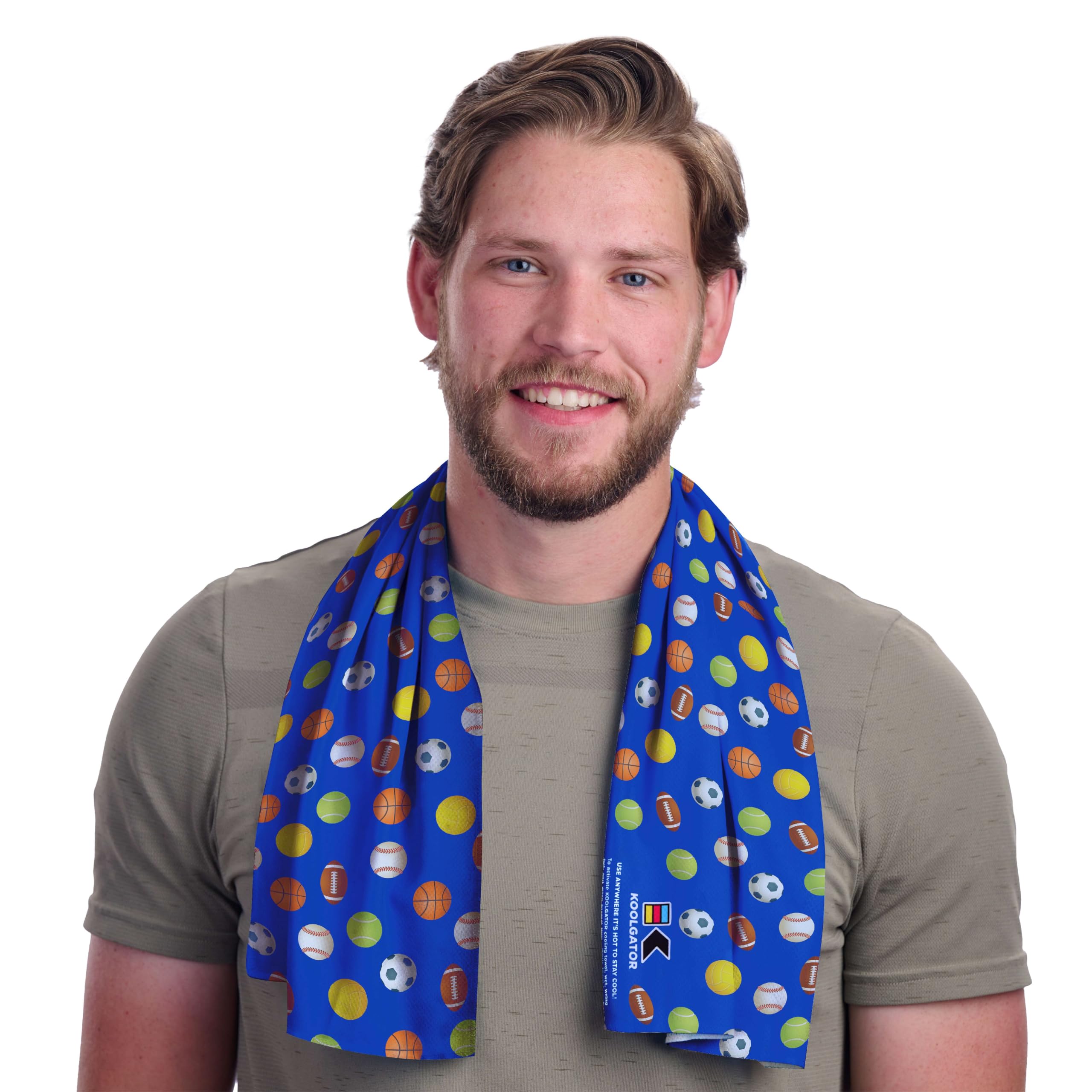 Dual Purpose Cooling Towel – 1, 3, & 5 Packs | UPF 30 Sun Protection, Chemical-Free Evaporative Cooling for Hot Weather, Sports, Workouts & Outdoor Activities