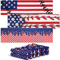 12 Pcs American Flag Cooling Towels 40"x12" 4th of July Ice Cooling Towels Patriotic Microfiber Sweat Rags Absorbent Washcloth Sport Team Gifts for America Gym Coach Gift Sport Party Favors