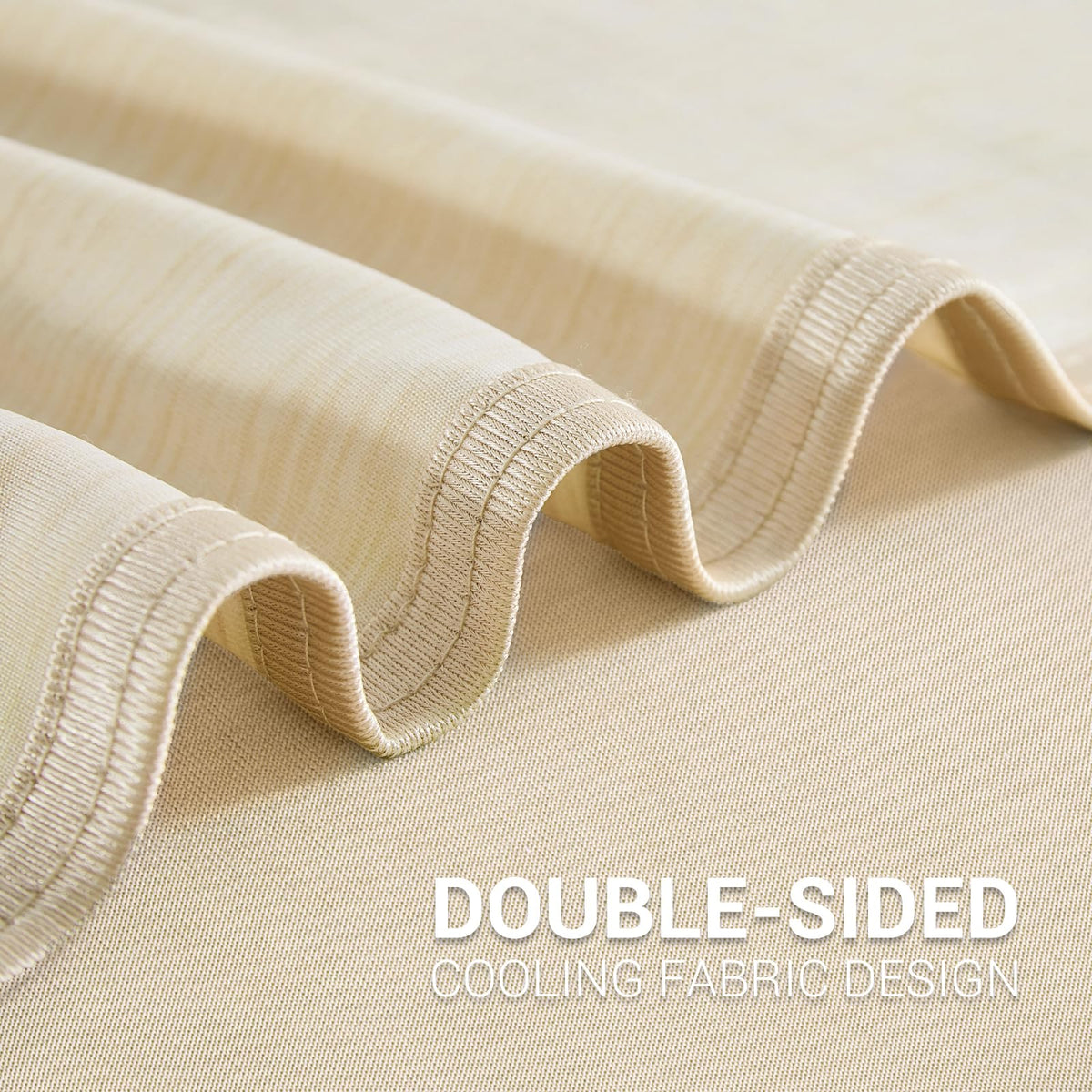 Marchpower Arc-Chill Cooling Blanket for Hot Sleepers Throw Size Beige
