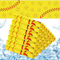 30Pcs Softball Cooling Towels for Neck and Face 40 x 12 Inch Softball Sports Team Gifts Workout Ice Towel for Gym Sweat Microfiber Breathable Chilly Bulk Neck Wraps for Athletes Camping Travel Outdoor