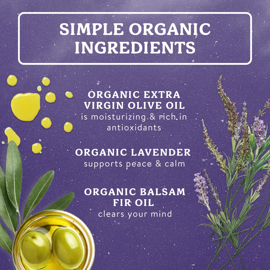 Badger Organic Sleep Balm, Lavender & Bergamot, .75 oz Tin