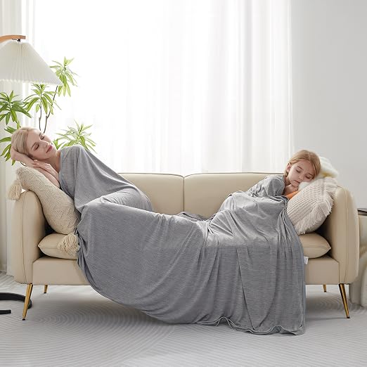 Marchpower Arc-Chill Cooling Blanket for Hot Sleepers Twin Size Gray