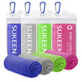 Sukeen Cooling Towels for Neck and Face (40"x12"), Cooling Wraps for Sports | Lightweight,Mesh Microfiber,Soft,Breathable,Multi Use in Hot Weather for Sport Fans,Athletes,Travers,Outdoor Workers,Pets