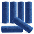 Hosuly 6 Pack Cooling Towels 40"x12" Ice Towel Cooling Neck Wraps Soft Breathable Chilly Stay Cool in Summer for Sports Yoga Golf Gym Activities (Dark Blue)