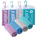 4Pack Cooling Towel 40"x12" Cooling Neck Wraps,Soft Breathable ChillyTowel | IceTowel, Microfiber Towels for Yoga, RunninGym, Camping, Fitness, Workout & More Activities