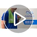 Evapor8 Cooling Towels with 2 Silicone Cases, 4 Pack, UPF 50 | Neck and face towel, snap-activated fabric for extreme heat, gym workouts, running, hiking, travel and beach days, 40” x 12”
