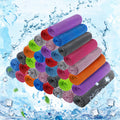 50Packs 31"x12" Bulk Cooling Towels for Neck and Face Hot Weather, 10Colors | MADHOLLY Breathable Cooling Neck Wraps, Sweat Towel Rags for Workout, Gym, Yoga, Camping, Summer Essentials