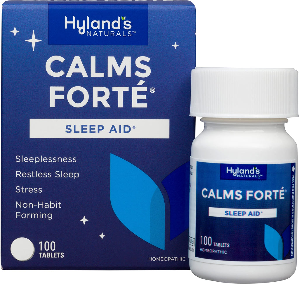 Hyland's Calms Forte, Doğal Uyku Desteği ve Gerginlik Giderici, 100 tablet