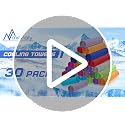 MENOLY 30 Packs Cooling Towels Bulk (40"x12") Gym Cooling Towels for Neck and Face Sweat Workout Cooling Neck Rags for Sports Yoga Soft Microfiber Breathable Rags for Hiking Running Fitness-Multicolor